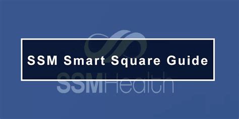 smart square ssm|Smart Square User Guide